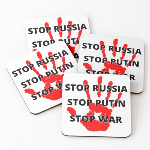 Item preview, Stop Russia Stop Putin Stop war designed and sold by Kurdish T-shirt.