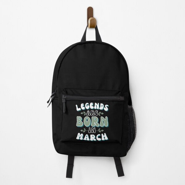 Item preview, Legends are born in March - basil and harbor blue designed and sold by BTCelebration.
