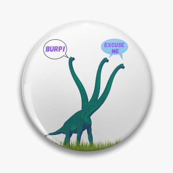 Item preview, Three-necked green dinosaur - Burp Edition designed and sold by CosmicStory.