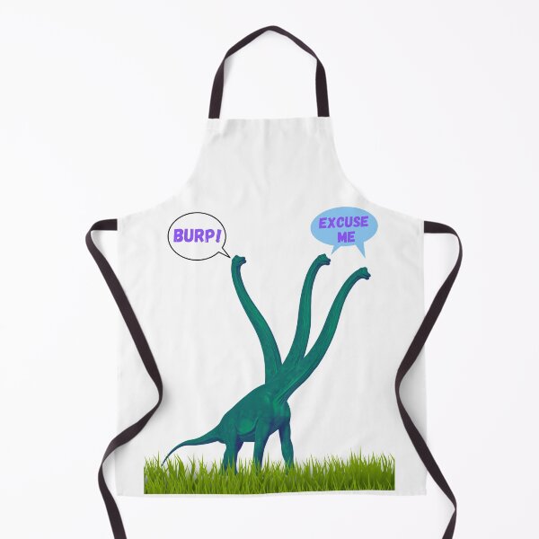 Item preview, Three-necked green dinosaur - Burp Edition designed and sold by CosmicStory.