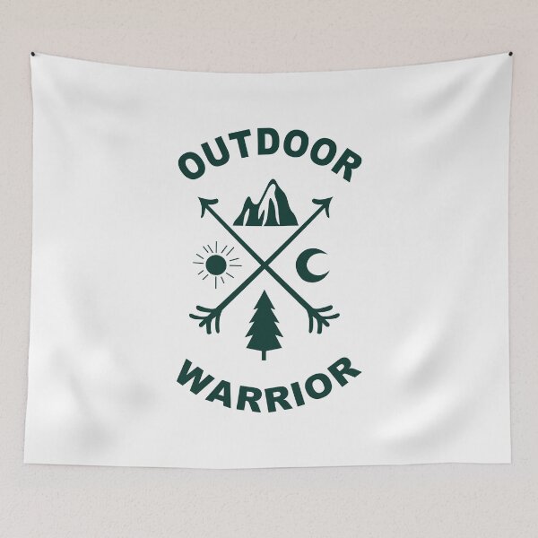 Item preview, OUTDOOR WARRIOR , camper gift designed and sold by lapolonaise.