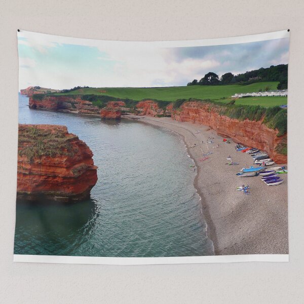 Item preview, Ladram Bay Jurassic Coast Devon England designed and sold by AndyEvansPhotos.
