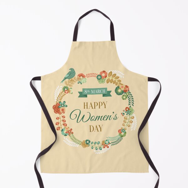Item preview, Greeting Women's Day With Floral Wreath, International Women's Day designed and sold by podekom.
