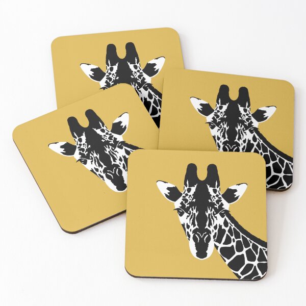 Item preview, Giraffe - Black and White designed and sold by GeoCreate.