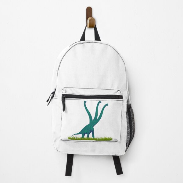 Item preview, Three-necked green dinosaur (grass edition) designed and sold by CosmicStory.
