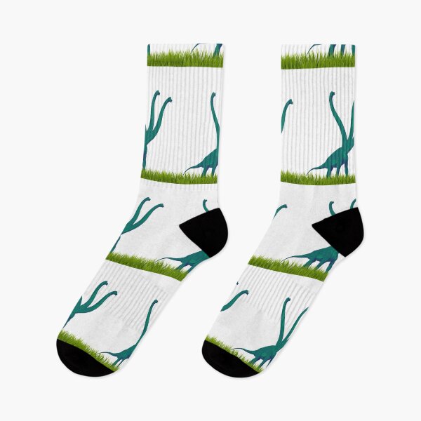 Item preview, Three-necked green dinosaur (grass edition) designed and sold by CosmicStory.