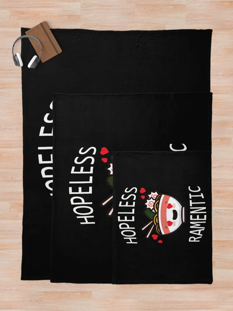 Thumbnail 5 of 6, Throw Blanket, Hopeless Ramentic designed and sold by adeleqo.