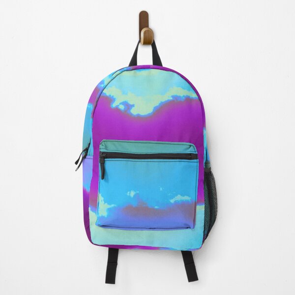 Item preview, clouds,purple,turquoise,vibrant,bright designed and sold by cutecrazytshirt.