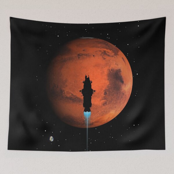 Item preview, Rocinante Silhouette Poster designed and sold by My Digital Mind.