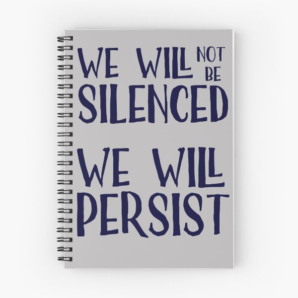 Item preview, We will not be Silenced, We will Persist designed and sold by Bethcentral Designs.