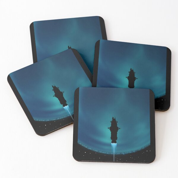 Item preview, Rocinante Silhouette Poster designed and sold by My Digital Mind.