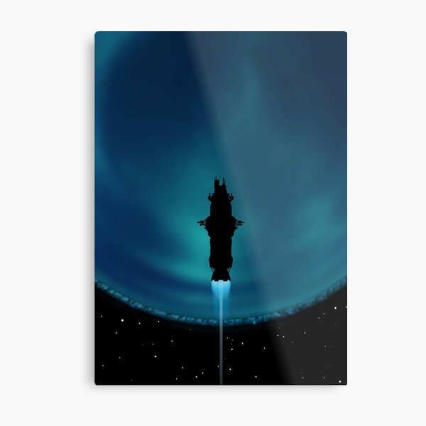 Item preview, Rocinante Silhouette Poster designed and sold by My Digital Mind.