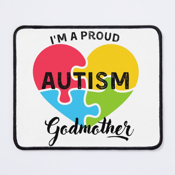 Item preview, I'm A Proud Godmother Autism Awareness Autistic Goddaughter designed and sold by badretop.