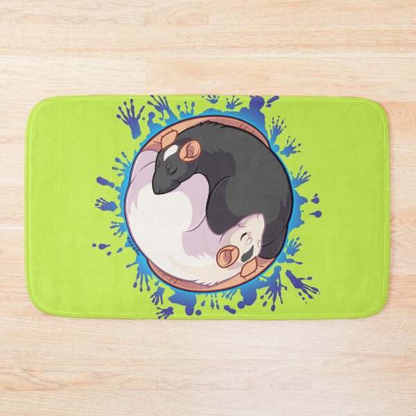 Item preview, Yin Yang Rats designed and sold by KiRAWRa.
