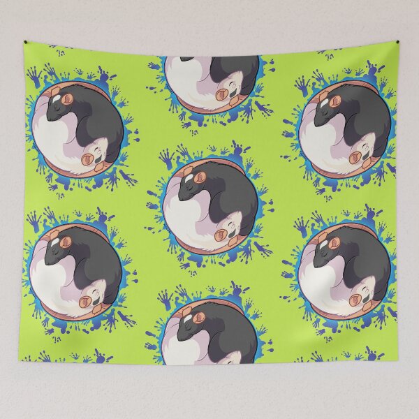 Item preview, Yin Yang Rats designed and sold by KiRAWRa.