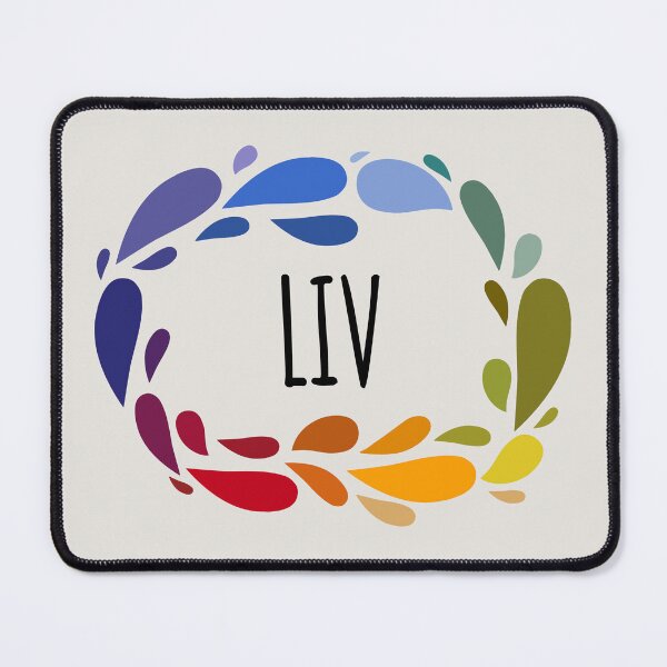 Item preview, Liv Name Cute Colorful Gift Named Liv designed and sold by kindxinn.