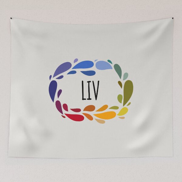Item preview, Liv Name Cute Colorful Gift Named Liv designed and sold by kindxinn.