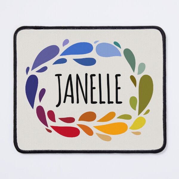 Item preview, Janelle Name Cute Colorful Gift Named Janelle designed and sold by kindxinn.