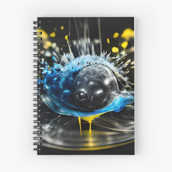 Item preview, AQUEOUS ART - BLUE, YELLOW designed and sold by AqueousAI.