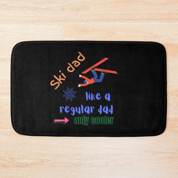 Item preview, "Ski Dad Like A Regular Dad Only Cooler" Funny Essential T-Shirt designed and sold by WilkDesign.