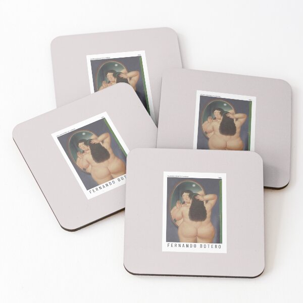 Item preview, Woman in front of a Mirror - Fernando Botero - Exhibition  designed and sold by Nancy-shop.