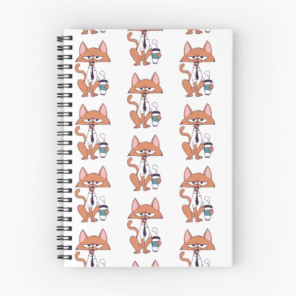 Item preview, Office cat drinking coffee designed and sold by benjielwarro.