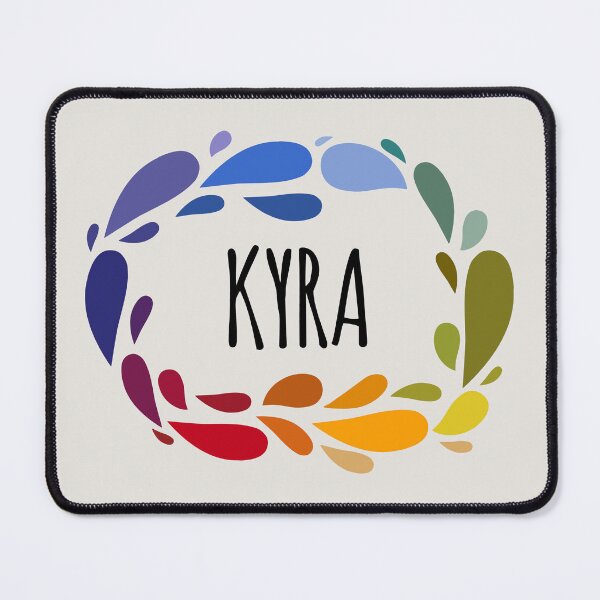 Item preview, Kyra Name Cute Colorful Gift Named Kyra designed and sold by kindxinn.