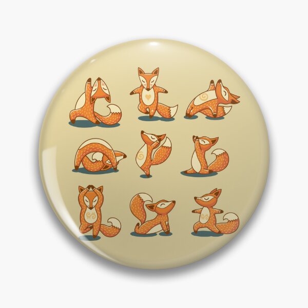 Item preview, Fox Yoga designed and sold by Tia-Ako.