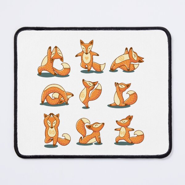 Item preview, Fox Yoga designed and sold by Tia-Ako.