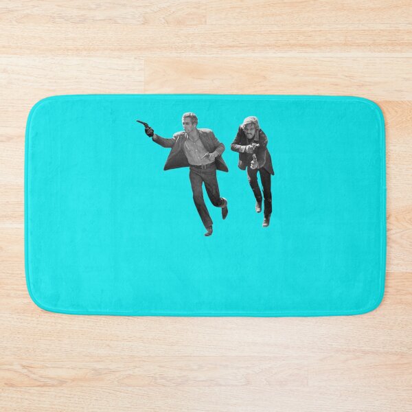 Item preview, Butch Cassidy and the Sundance Kid vintage Hollywood, Paul Newman, Robert Redford, Essential T-Shirt designed and sold by MariaMubbach.
