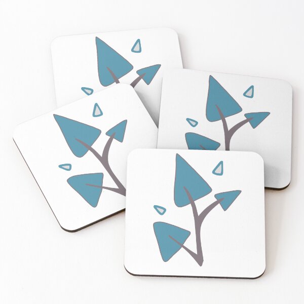 Item preview, stylized green leaves triangles designed and sold by Marina&Kamila.