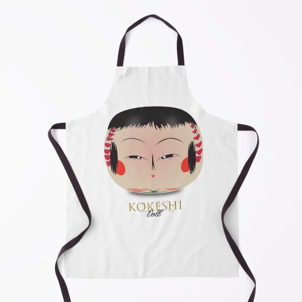 Item preview, Kokeshi Doll (こけし), Japanese Illustration, Kawai Traditional Talisman #01 designed and sold by Printyourspirit.