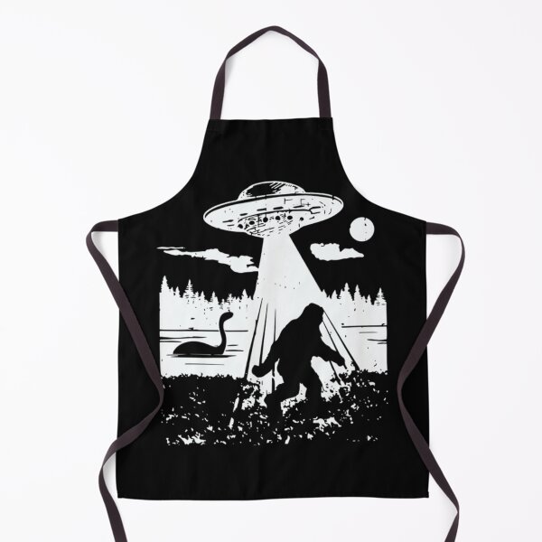 Item preview, Bigfoot UFO Abduction Funny Sasquatch Aliens Cryptozoology designed and sold by peachlovey.