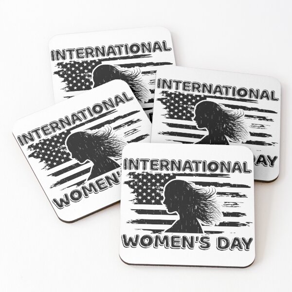 Item preview, Happy Women's Day 8 March, USA women's T-Shirt designed and sold by podekom.