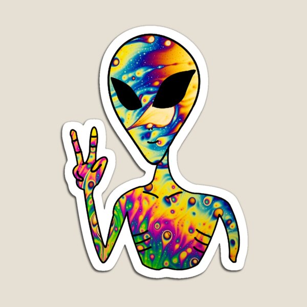 Item preview, Trippy Alien 12 designed and sold by FOSOdesigns.