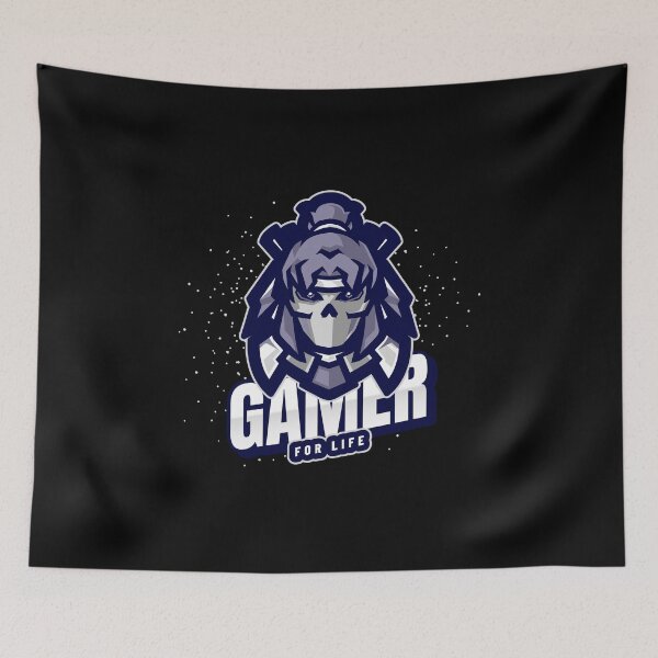 Item preview, Gamer for Life with Skull Ninja designed and sold by PRIVARSHU.