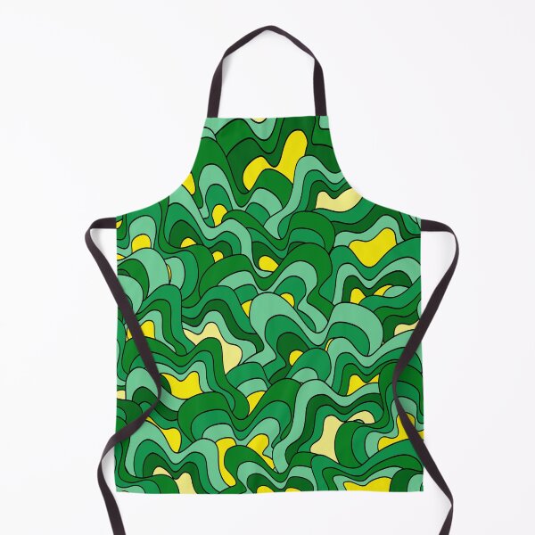 Item preview, Abstract pattern - yellow and green. designed and sold by K.S ART.