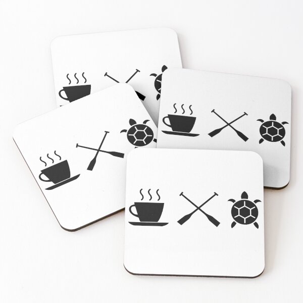 Item preview, Coffee. Tortoises. Rowing designed and sold by TheGreenGoat.