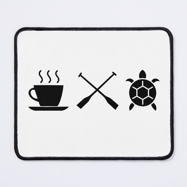 Item preview, Coffee. Tortoises. Rowing designed and sold by TheGreenGoat.