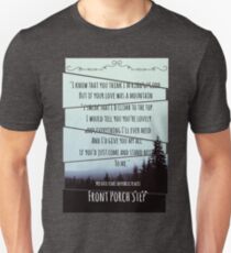 Front Porch Step Unisex T-Shirt