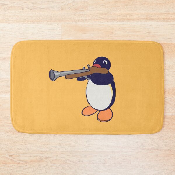Item preview, I draw gun penguin meme (no text ver.) designed and sold by RansRoom.