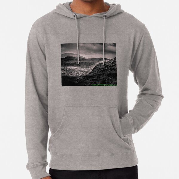 View of Snowdonia 2 bywhacky Lightweight Hoodie