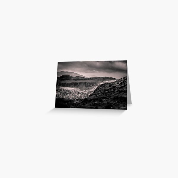 View of Snowdonia 2 bywhacky Greeting Card