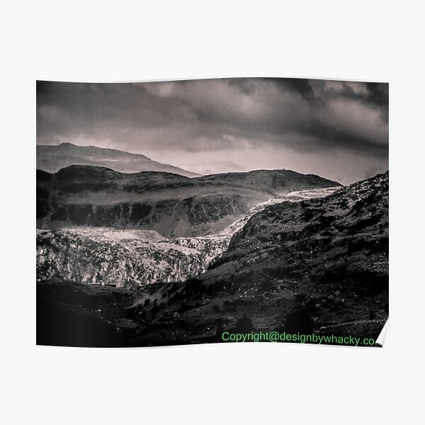 View of Snowdonia 2 bywhacky Poster