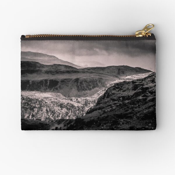 View of Snowdonia 2 bywhacky Zipper Pouch