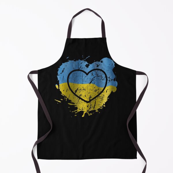 Item preview, Ukrainian Heart National Colors Ukraine Flag designed and sold by Dubbra.