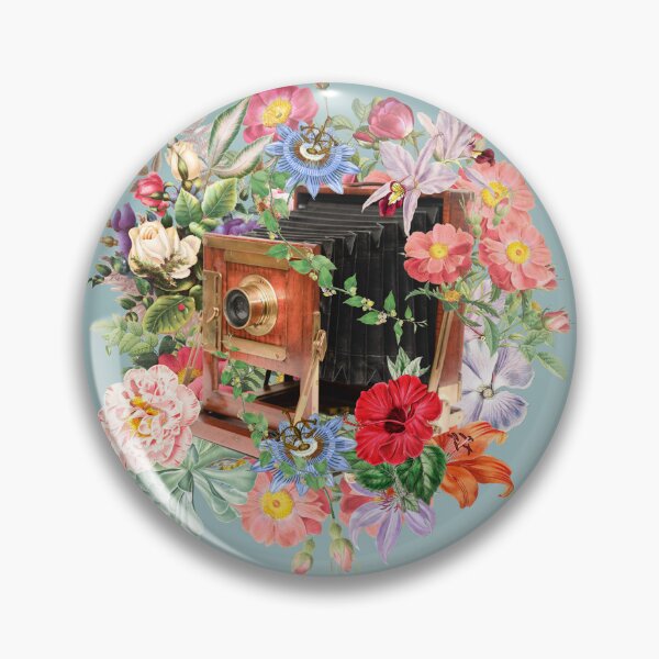 Item preview, Victorian Camera, I Love Photography, Vintage Camera And Beautiful Flowers designed and sold by TrulyEpoque.