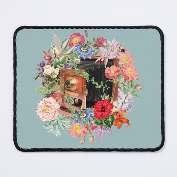 Item preview, Victorian Camera, I Love Photography, Vintage Camera And Beautiful Flowers designed and sold by TrulyEpoque.