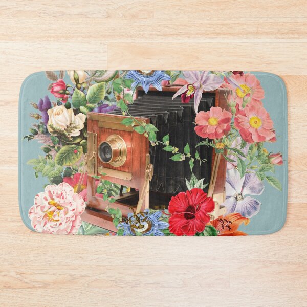 Item preview, Victorian Camera, I Love Photography, Vintage Camera And Beautiful Flowers designed and sold by TrulyEpoque.
