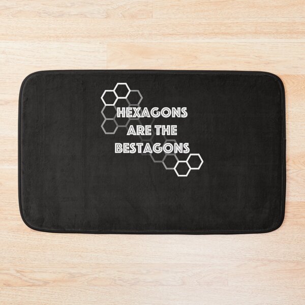 Item preview, Hexagons are the Bestagons Classic T-Shirt designed and sold by torstensauer.